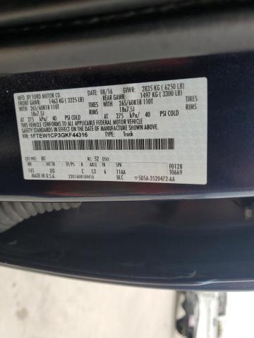 2016 FORD F150 SUPER - 1FTEW1CP3GKF44316