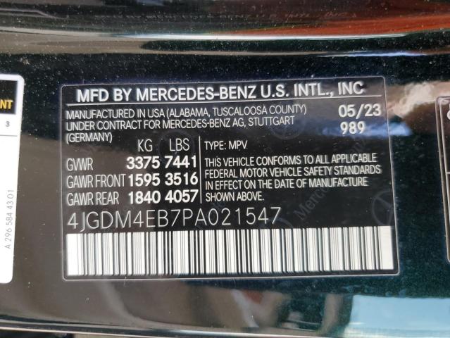 VIN 4JGDM4EB7PA021547 2023 Mercedes-Benz EQS, 580 4... no.14