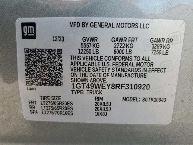 2024 GMC SIERRA K35 - 1GT49WEY8RF310920