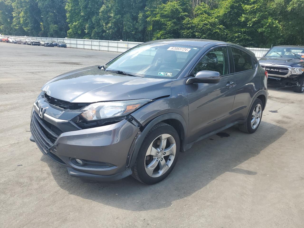 2016 Honda Hr-V Ex vin: 3CZRU6H57GM714112