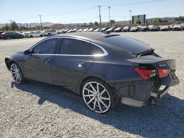 CHEVROLET MALIBU LT 2017 blue  gas 1G1ZE5ST5HF244497 photo #3