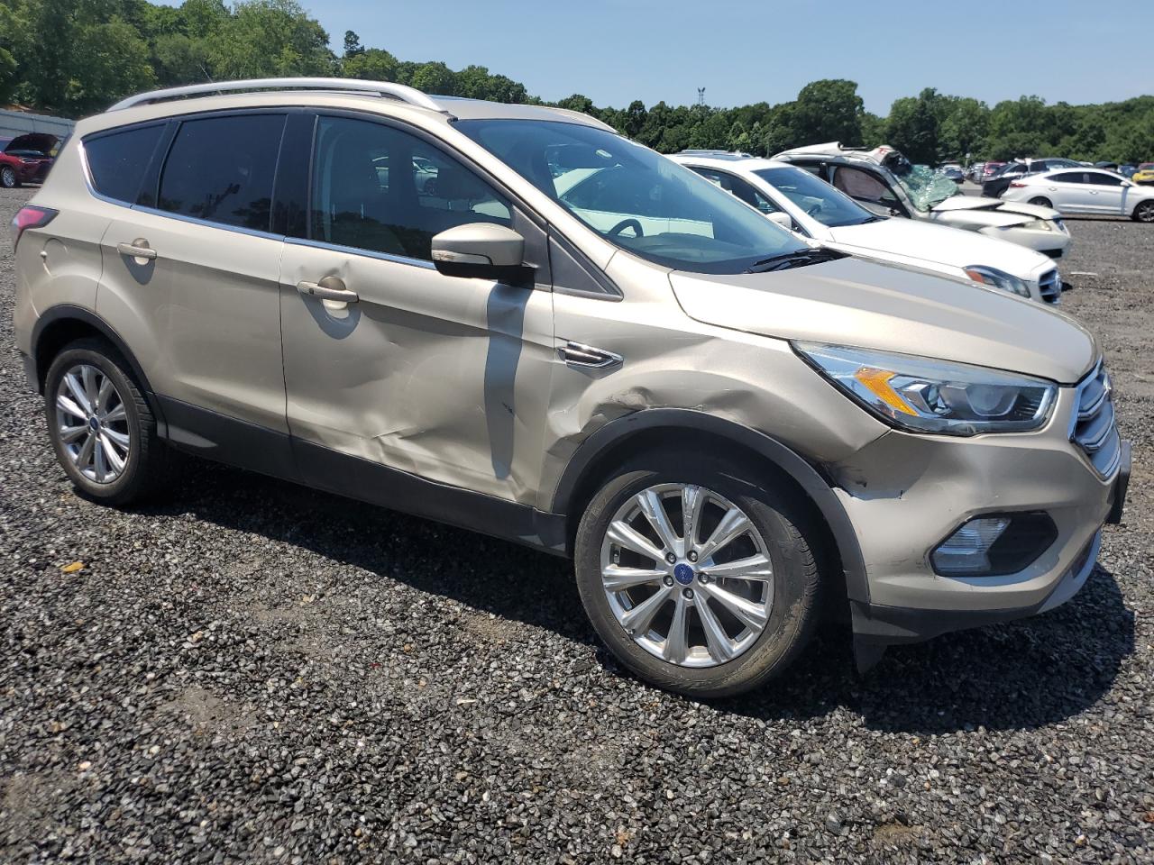 2017 Ford Escape Titanium vin: 1FMCU9J94HUA56512