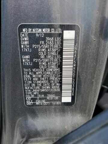 2013 Nissan Juke S VIN: JN8AF5MR5DT203838 Lot: 63041524