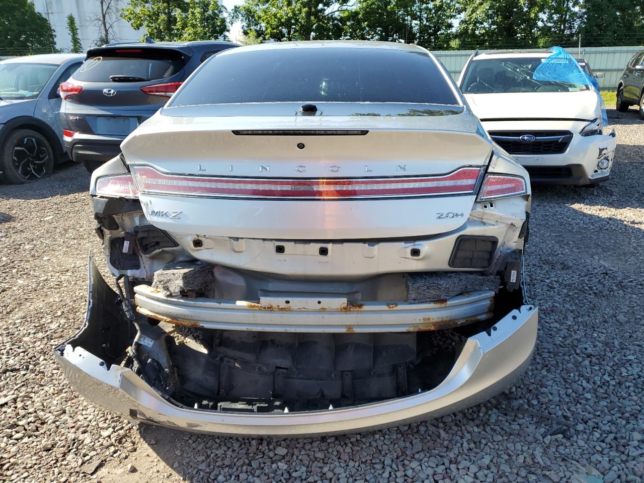 3LN6L2LU7ER821191 2014 Lincoln Mkz Hybrid