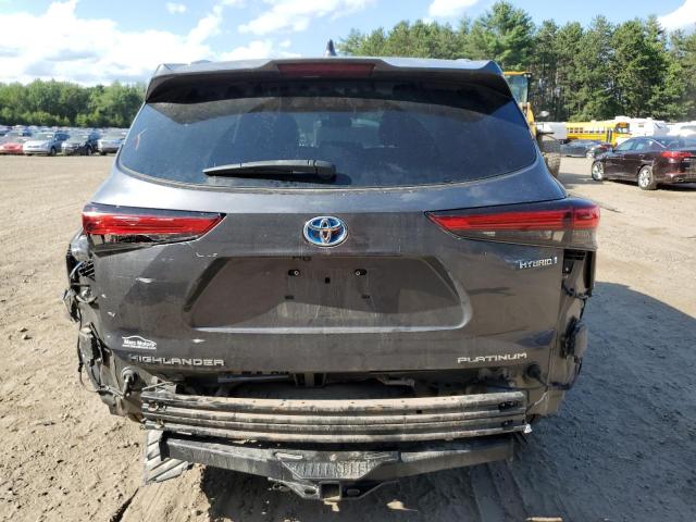 2021 Toyota Highlander Hybrid Platinum VIN: 5TDEBRCH1MS027992 Lot: 62795544