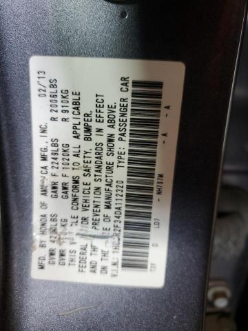 1HGCR2F34DA112320 2013 Honda Accord Lx