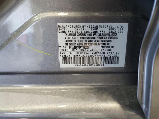 2024 Nissan Sentra Sv VIN: 3N1AB8CV8RY330558 Lot: 62230854