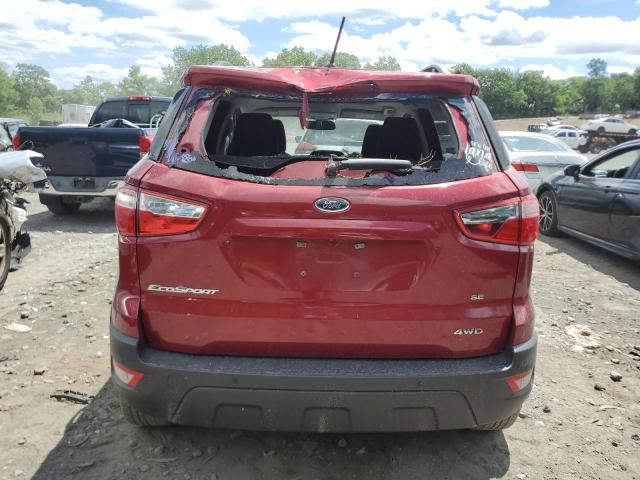 2020 Ford Ecosport Se VIN: MAJ6S3GL5LC312460 Lot: 61830244