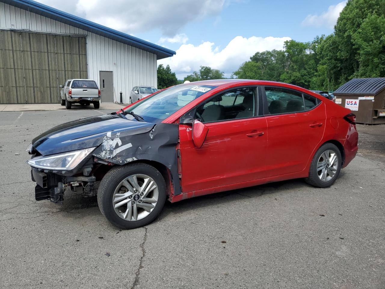 2020 Hyundai Elantra Sel vin: 5NPD84LF2LH583941