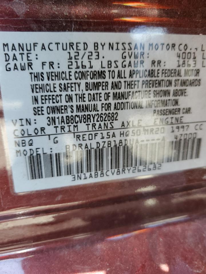 3N1AB8CV8RY262682 2024 Nissan Sentra Sv