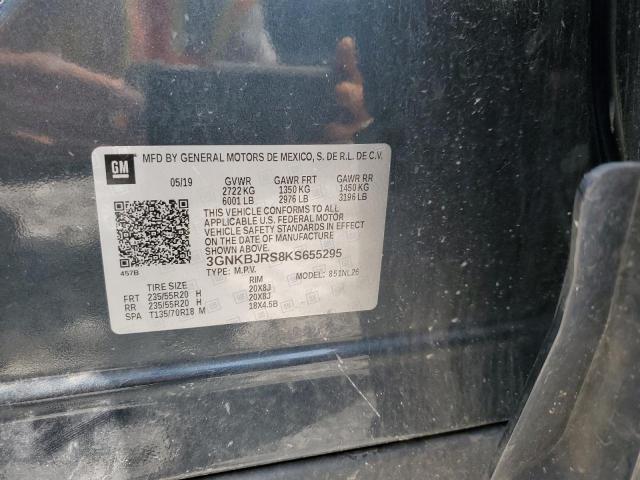 2019 CHEVROLET BLAZER RS - 3GNKBJRS8KS655295