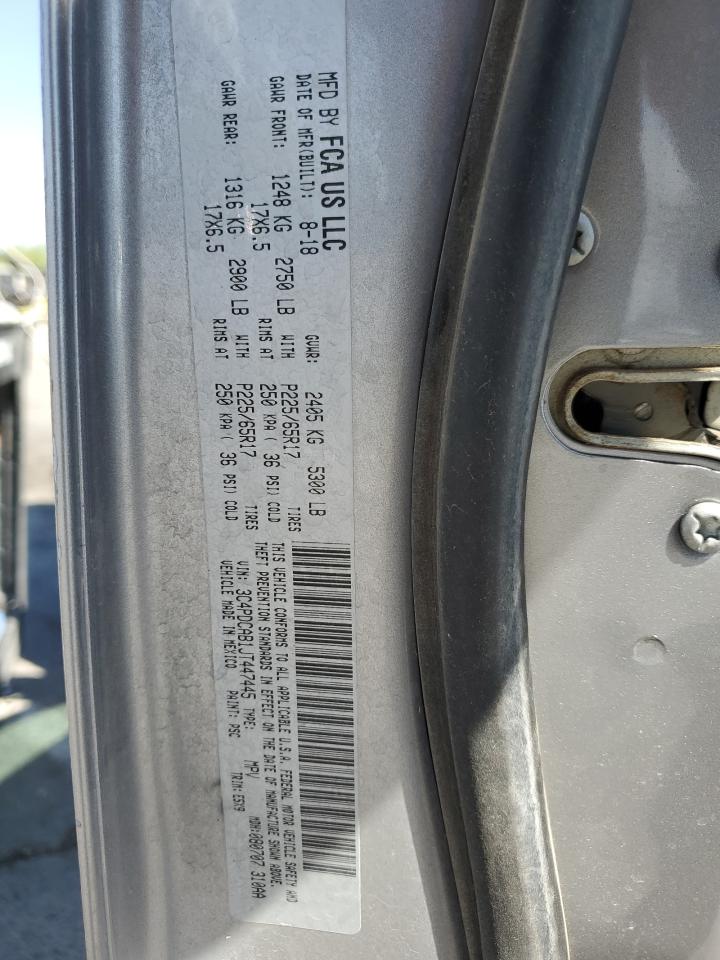 3C4PDCAB1JT447445 2018 Dodge Journey Se