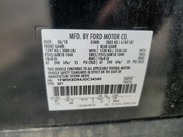 2018 FORD EXPLORER X - 1FM5K8D84JGC34340