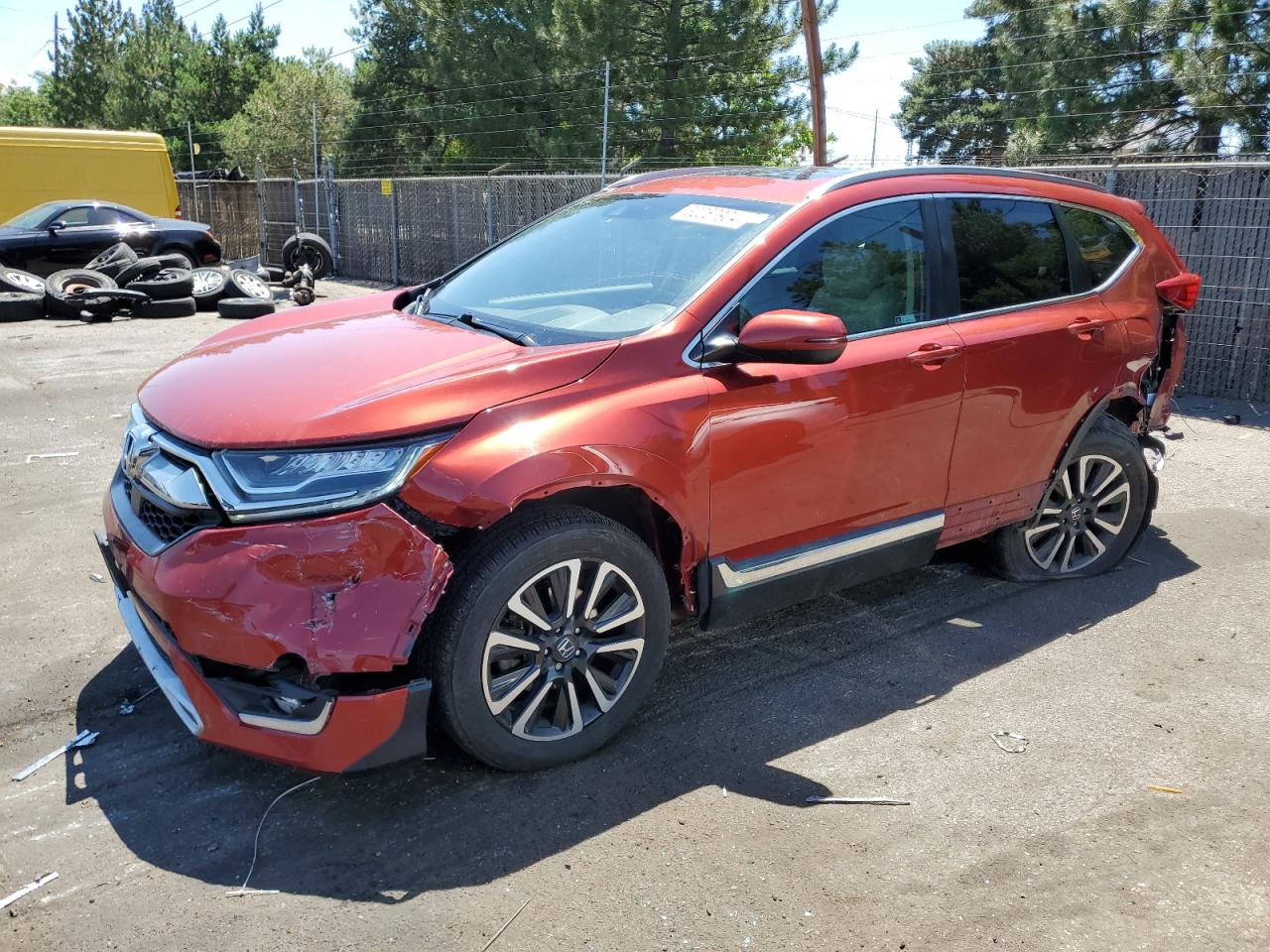 2018 Honda Cr-V Touring vin: 2HKRW2H95JH651360