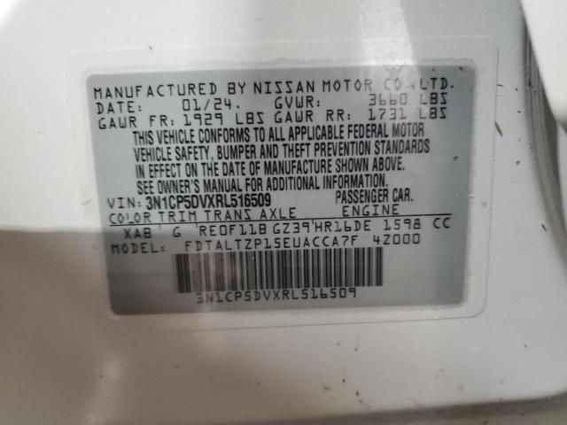 2024 NISSAN KICKS SR 3N1CP5DVXRL516509  64461884