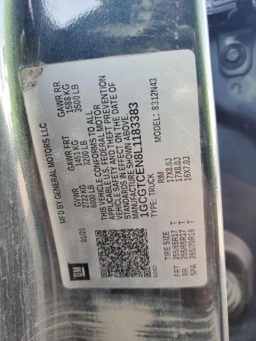 2020 Chevrolet Colorado Lt VIN: 1GCGTCEN8L1183383 Lot: 61745284