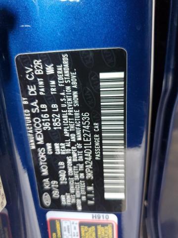 2020 KIA RIO LX - 3KPA24AD1LE274536