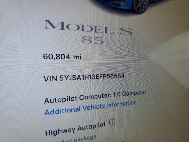 VIN 5YJSA1H13EFP56584 2014 Tesla MODEL S no.9