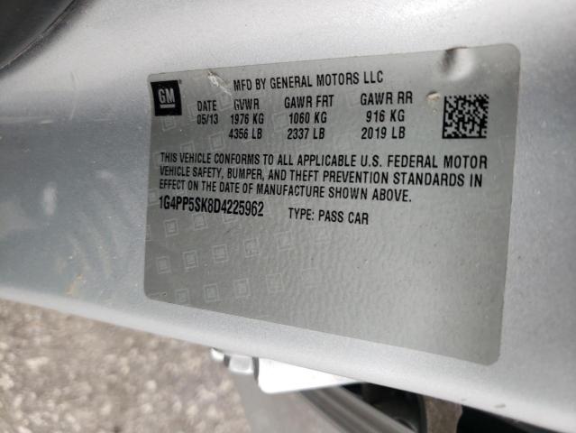 VIN 1G4PP5SK8D4225962 2013 Buick Verano no.12