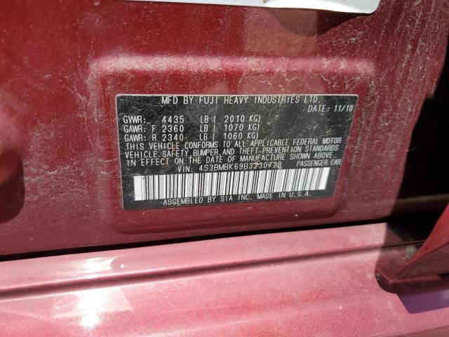 2011 Subaru Legacy 2.5I Limited VIN: 4S3BMBK69B3230728 Lot: 60887454