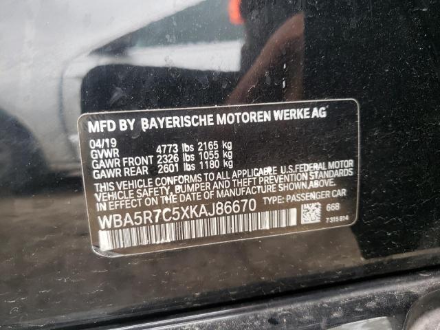 2019 BMW 330XI - WBA5R7C5XKAJ86670