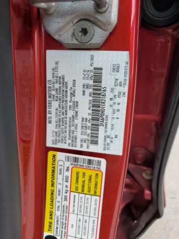 2014 Ford Fusion Se VIN: 3FA6P0HD1ER218765 Lot: 62021064