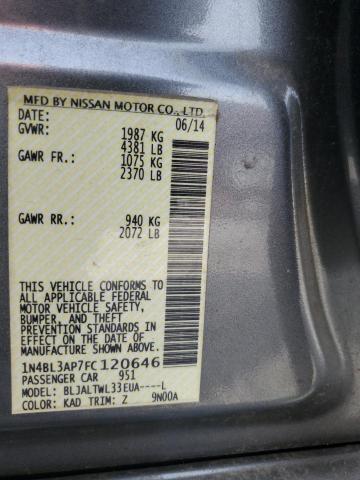 2015 NISSAN ALTIMA 3.5 - 1N4BL3AP7FC120646