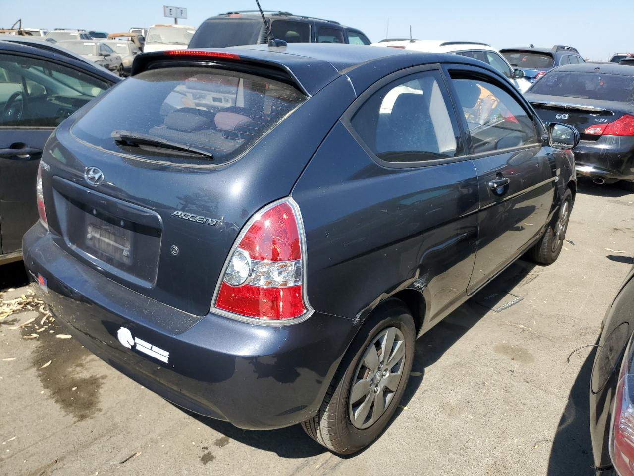 Lot #2911488629 2010 HYUNDAI ACCENT BLU