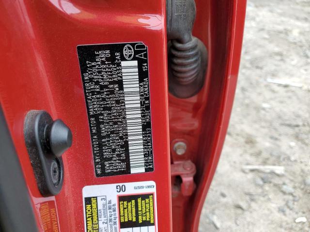2017 TOYOTA COROLLA L - 2T1BURHE3HC843869