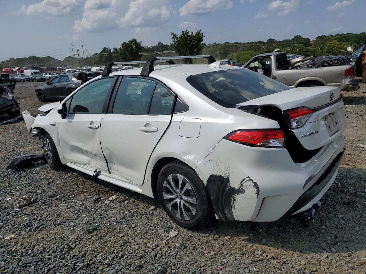 Lot #2919277719 2020 TOYOTA COROLLA LE