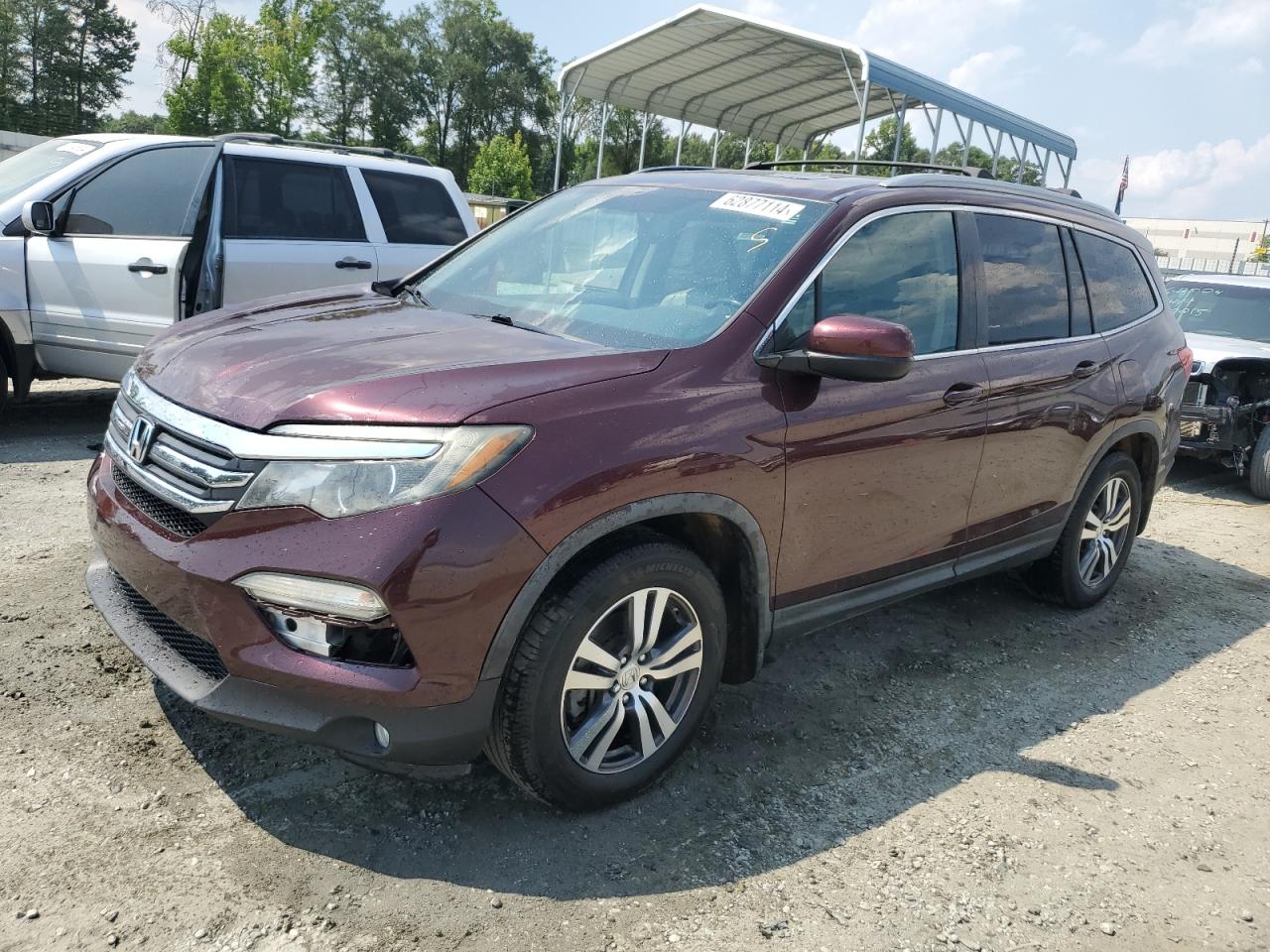 5FNYF5H50GB028293 2016 Honda Pilot Ex-L