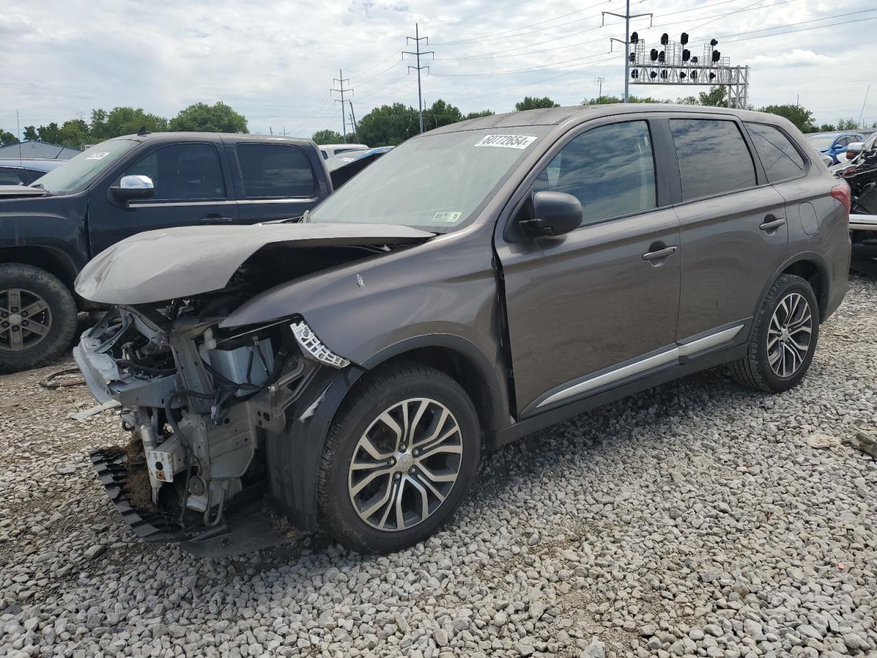 2018 Mitsubishi Outlander Se vin: JA4AZ3A32JZ071356