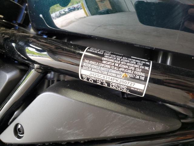 2023 HONDA CMX1100 D JH2SC8314PK200727