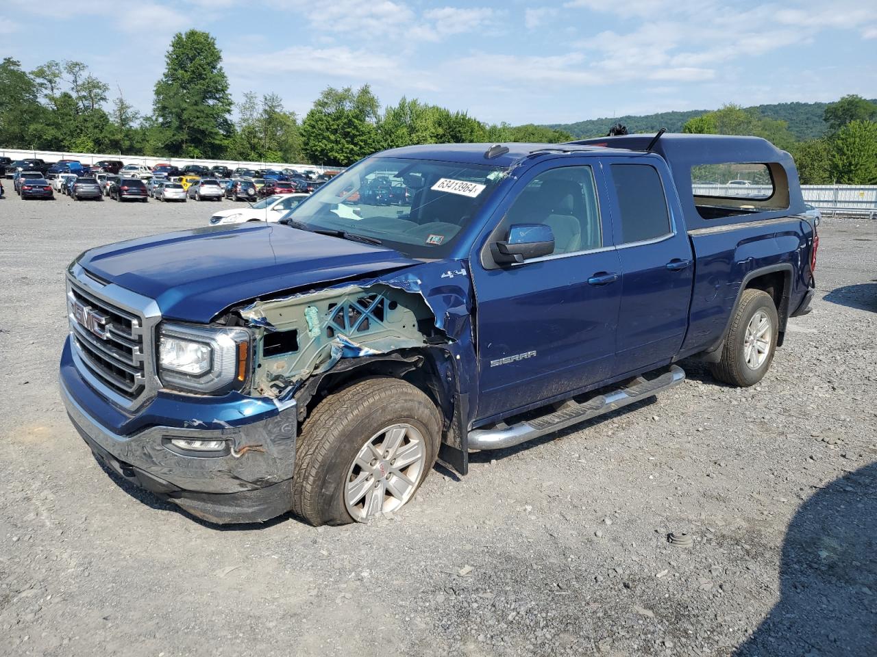 1GTV2MEC6JZ154686 2018 GMC Sierra K1500 Sle