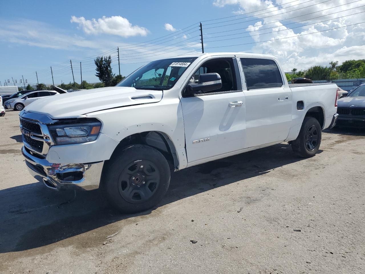 2021 Ram 1500 Laramie vin: 1C6SRFJT2MN666903