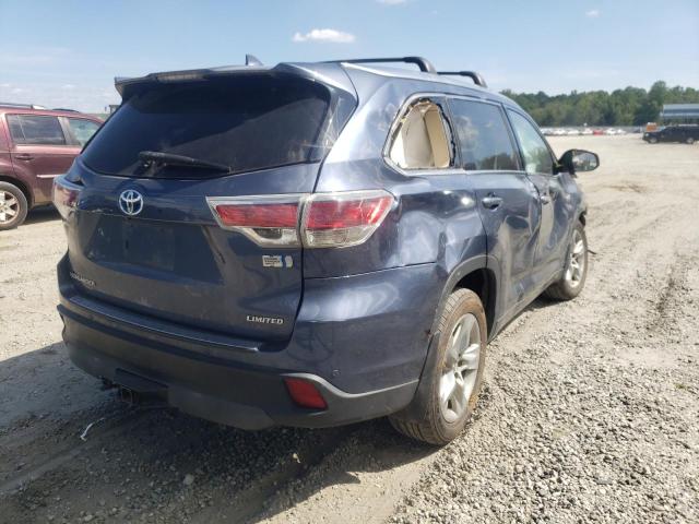 VIN 5TDDCRFHXFS008008 2015 Toyota Highlander, Hybri... no.3