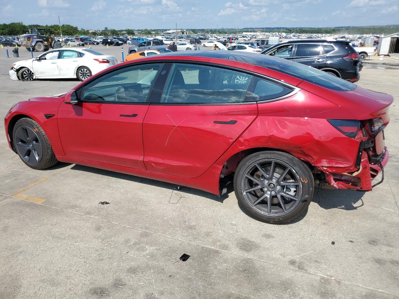 Lot #2953005600 2023 TESLA MODEL 3