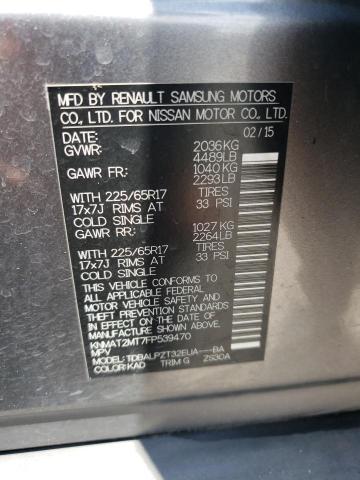 2015 NISSAN ROGUE S - KNMAT2MT7FP539470
