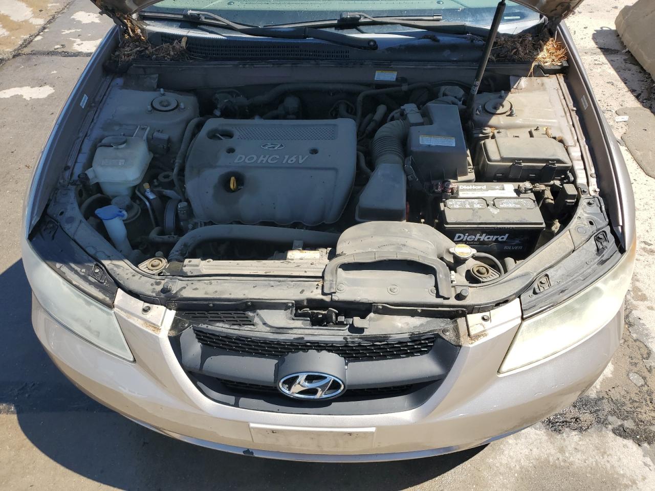 5NPET46C78H356031 2008 Hyundai Sonata Gls