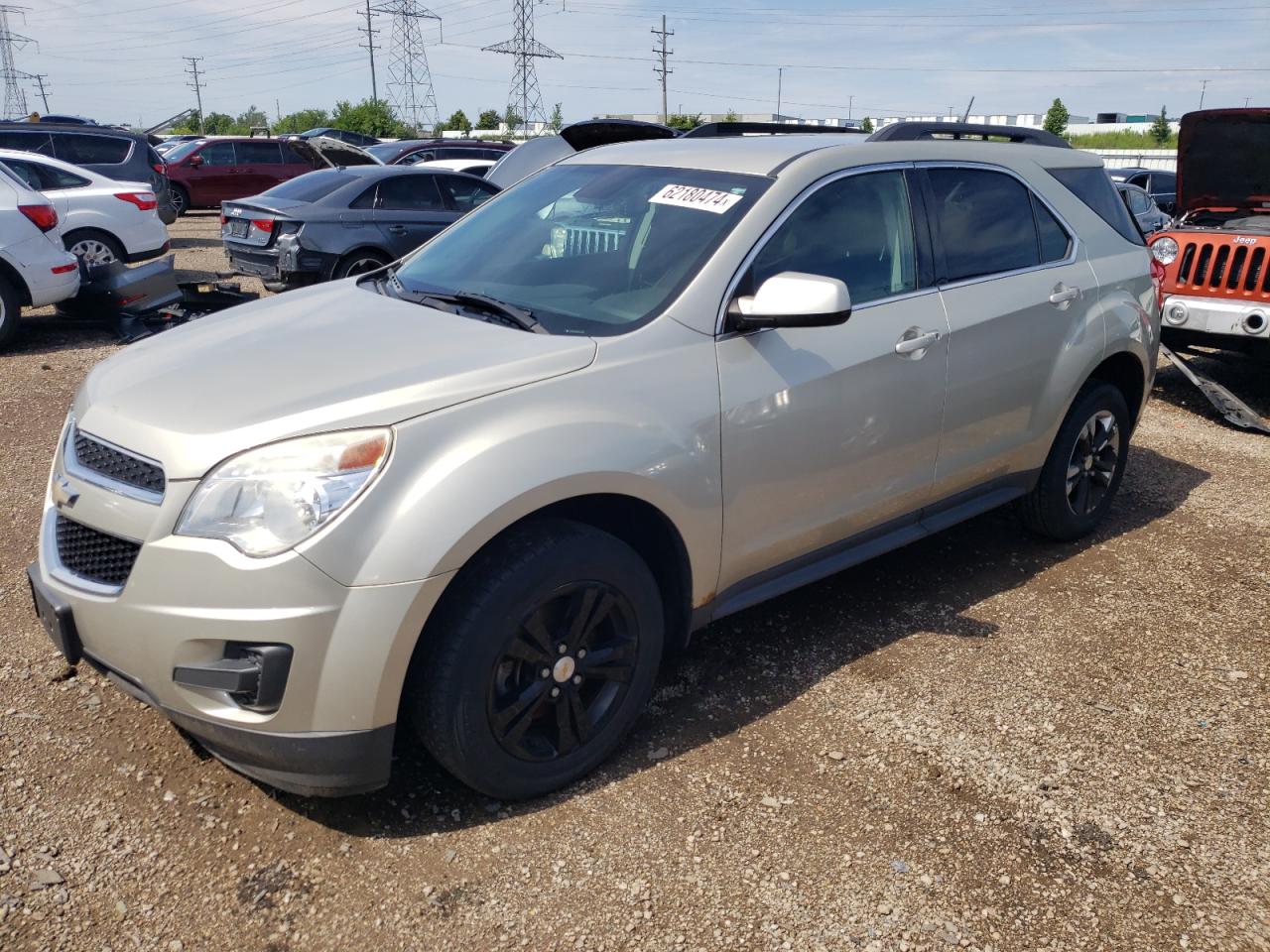 2013 Chevrolet Equinox Lt vin: 2GNALDEK8D6217636