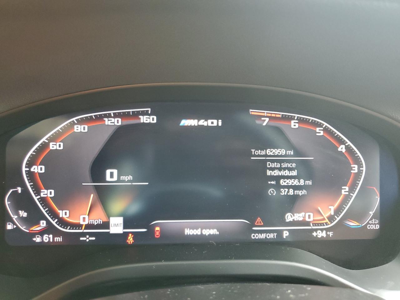 5UXTY9C07M9F31415 2021 BMW X3 xDrivem40I