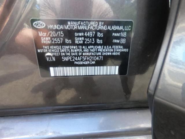 2015 Hyundai Sonata Se VIN: 5NPE24AF5FH210471 Lot: 63538194
