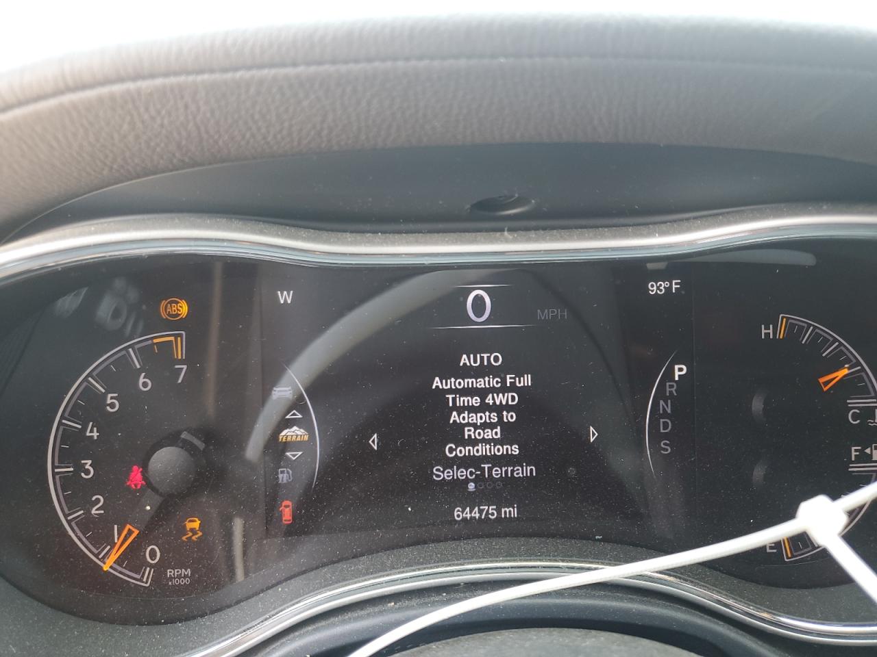 1C4RJFCG2FC166527 2015 Jeep Grand Cherokee Overland