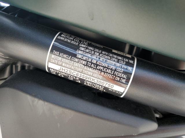 2024 HONDA CMX1100 T - JH2SC8359RK300750
