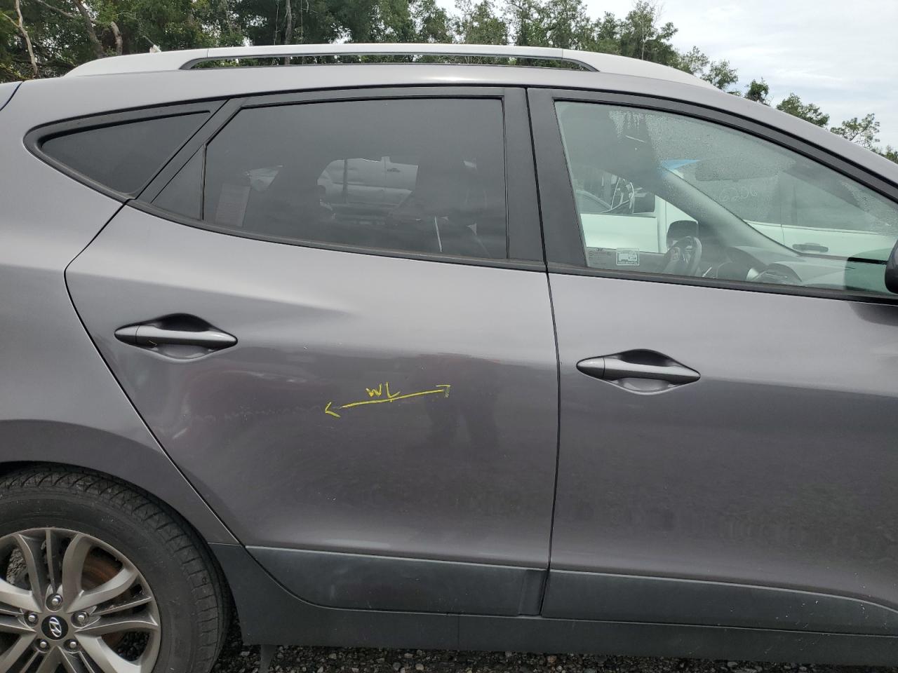 KM8JU3AG4EU797290 2014 Hyundai Tucson Gls