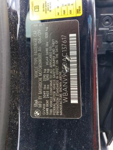 2010 BMW 535 Xi VIN: WBANV9C50AC137617 Lot: 60800024