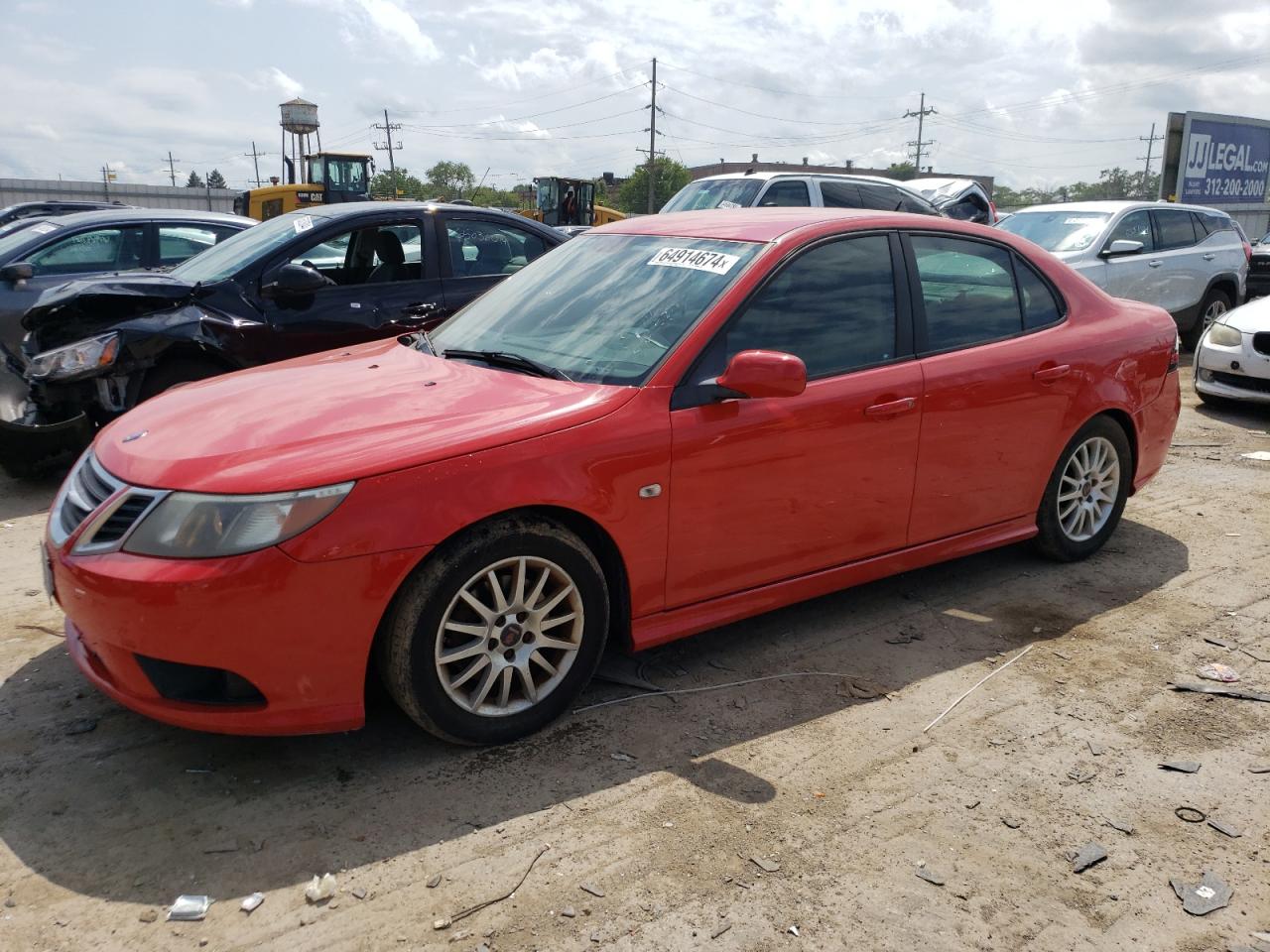 Lot #3028330819 2008 SAAB 9-3 2.0T