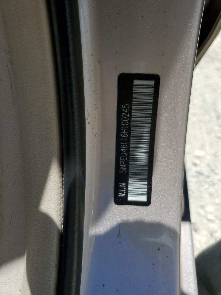 5NPEU46F16H100245 2006 Hyundai Sonata Gls