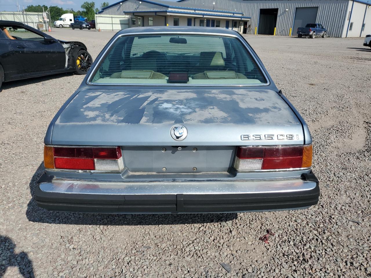 WBAEC8400H0614349 1987 BMW 635 Csi Automatic L6