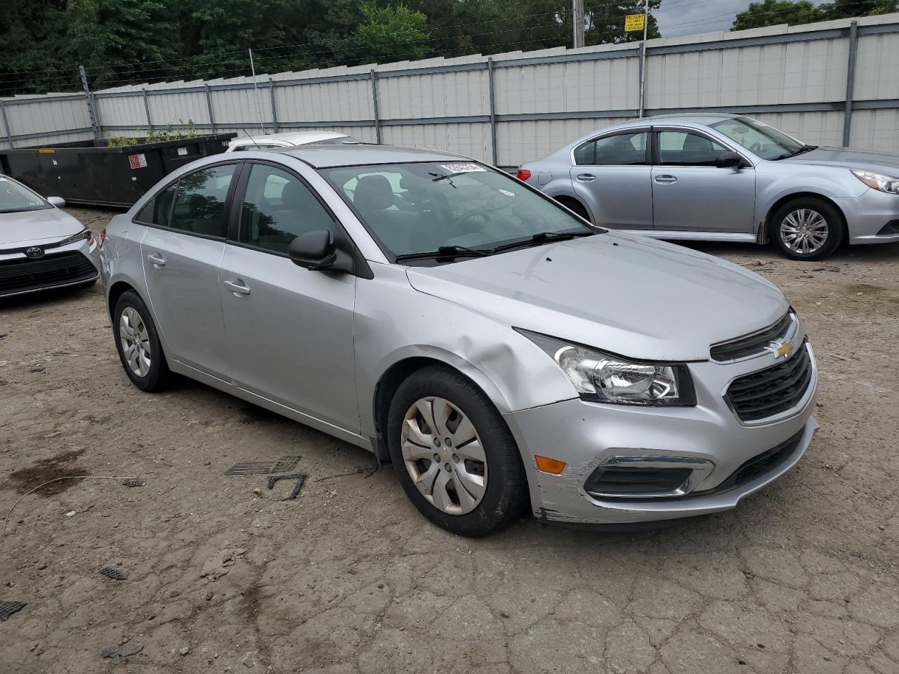 2015 Chevrolet Cruze Ls vin: 1G1PA5SG8F7281217